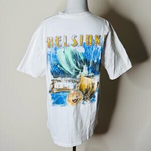 Hard Rock Cafe White Helsinki T-Shirt